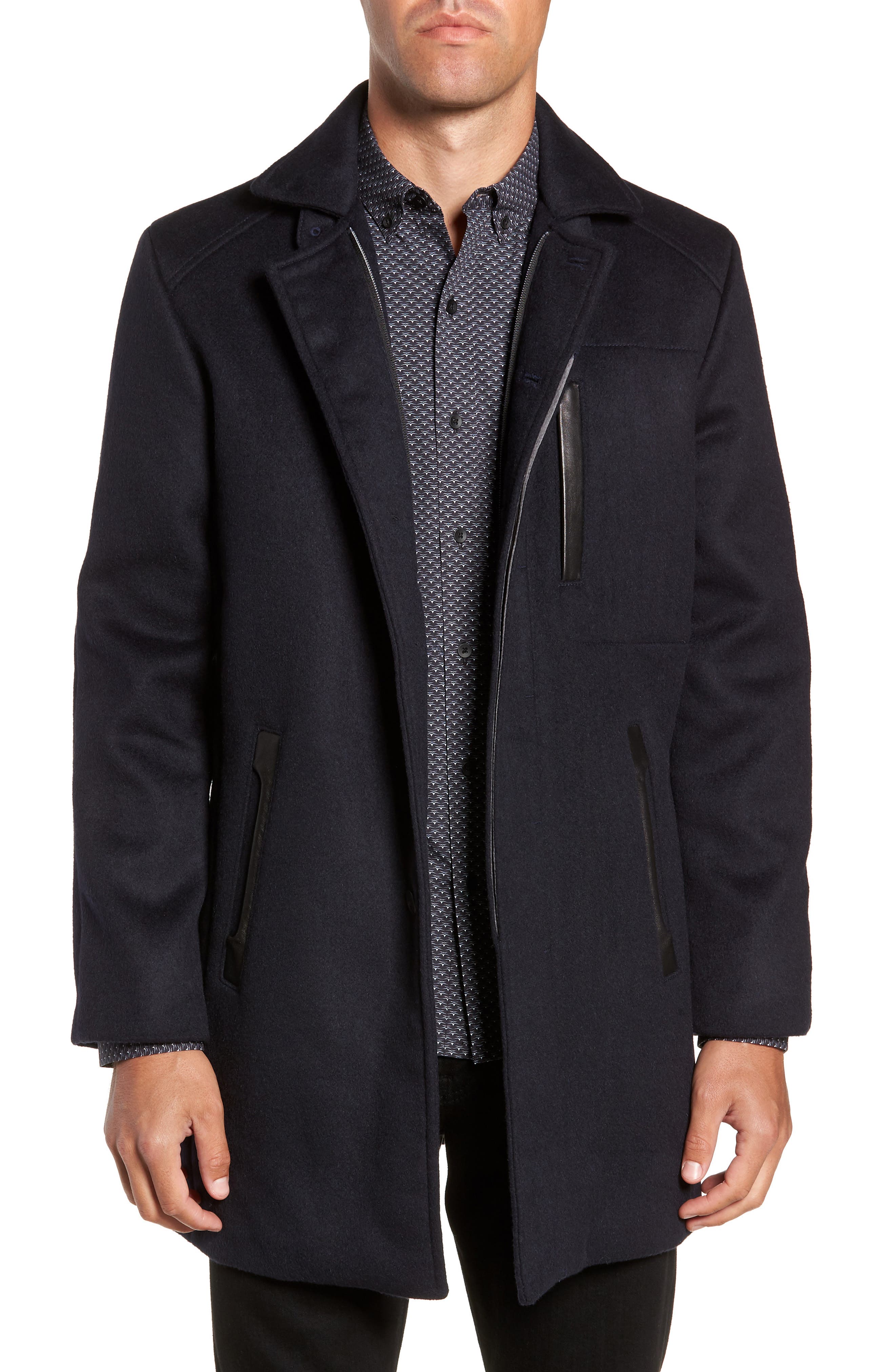 Kilo Slim Fit Wool Blend Coat - image 3