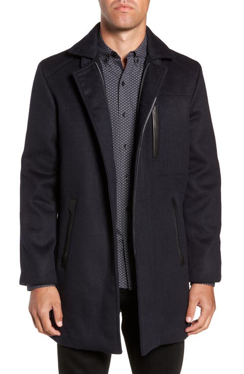 Kilo Slim Fit Wool Blend Coat