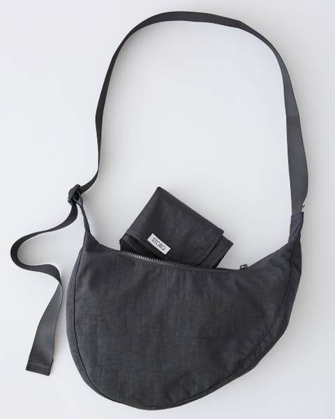 Half Moon Crossbody Bag with Changing Mat
