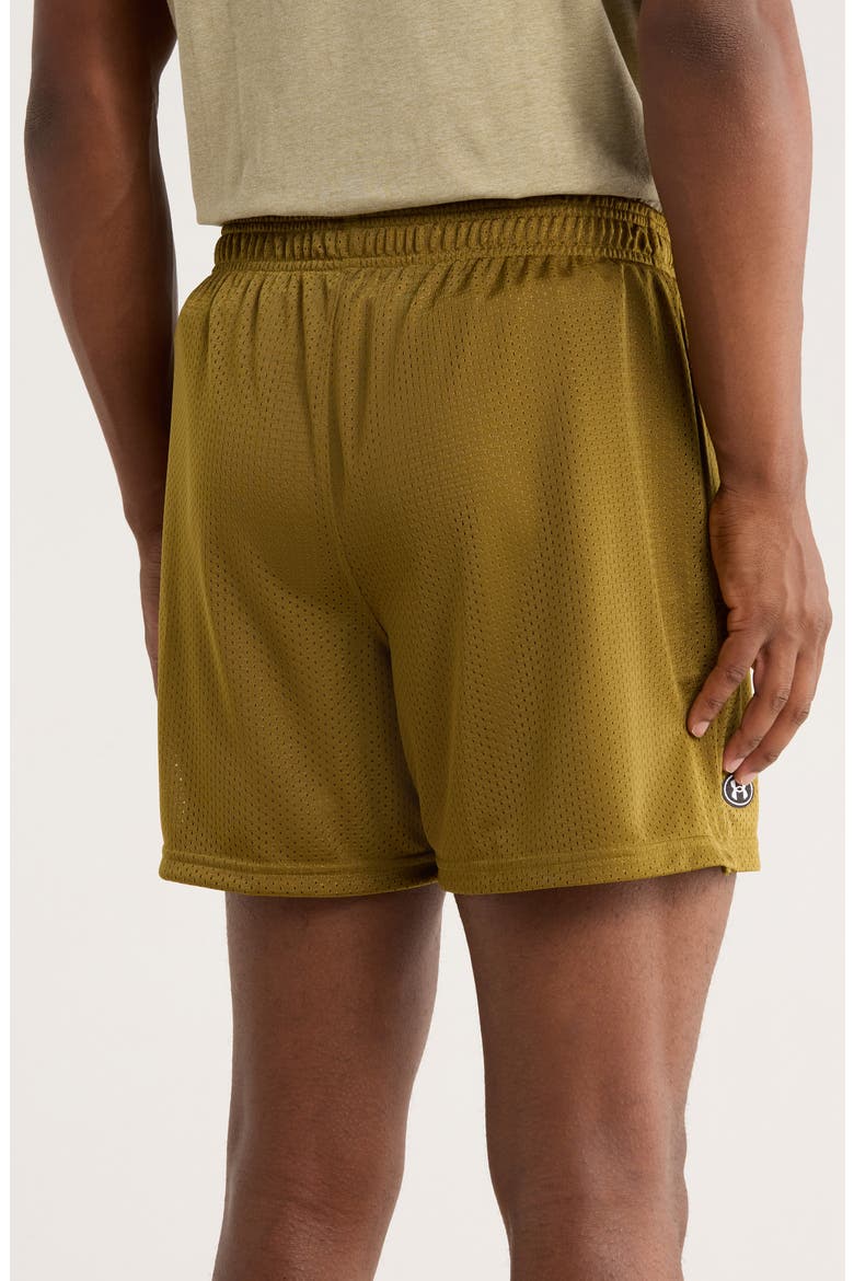 Icon Mesh Shorts, Alternate, color, CANTEEN GREEN