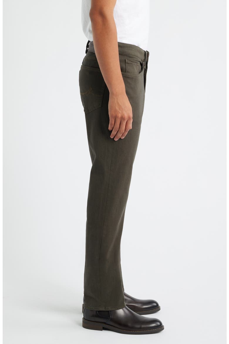 Charisma Relaxed Straight Leg Twill Pants, Alternate, color, BROWN DIAGONAL