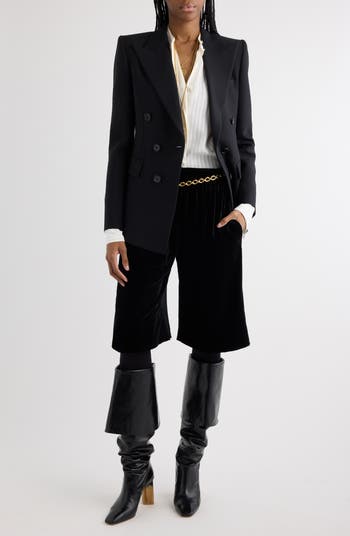 ジャケット Chloe' Double-Breasted Virgin Wool Blend Blazer CHLOÉ Double-breasted wool-blend blazer | NET-A-PORTER