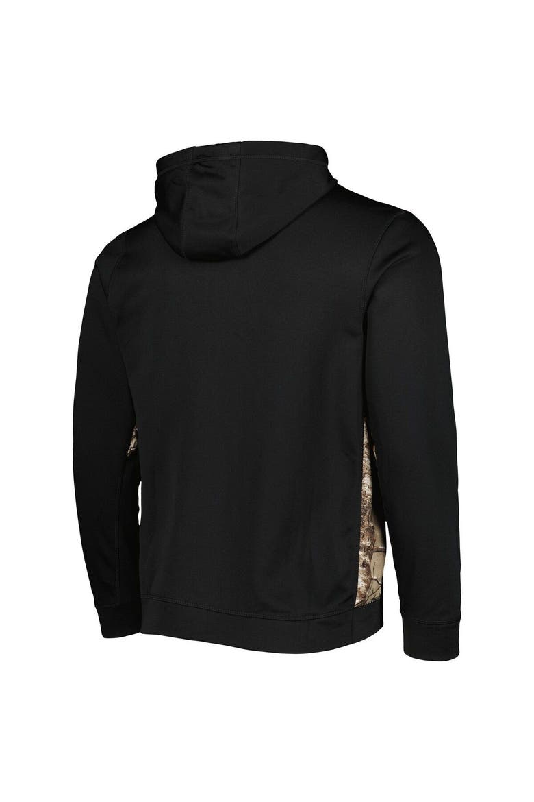 Men's Dunbrooke Black/Camo Wisconsin Badgers Decoy Full-Zip Hoodie, Alternate, color, Camo