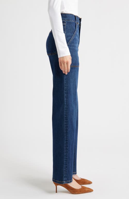 Frame The Modern Pocket Wide Leg Jeans