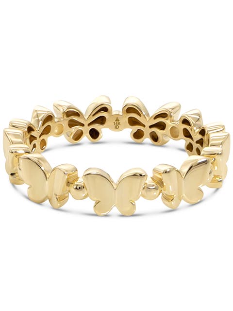 Butterfly Ring in 14K Gold