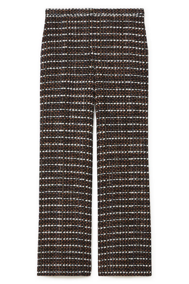 Nafona Wide Leg Pants, Alternate, color, BLUE BROWN