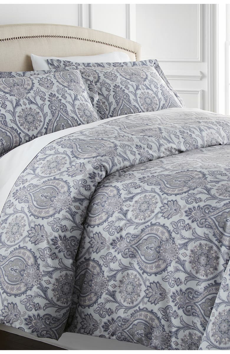 SOUTHSHORE FINE LINENS Boho Paisley Comforter Set, Main, color,