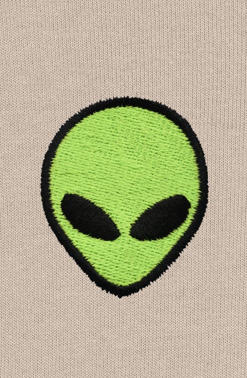 DALIX DALIX ALIEN CROPPED FLEECE HOODIE 