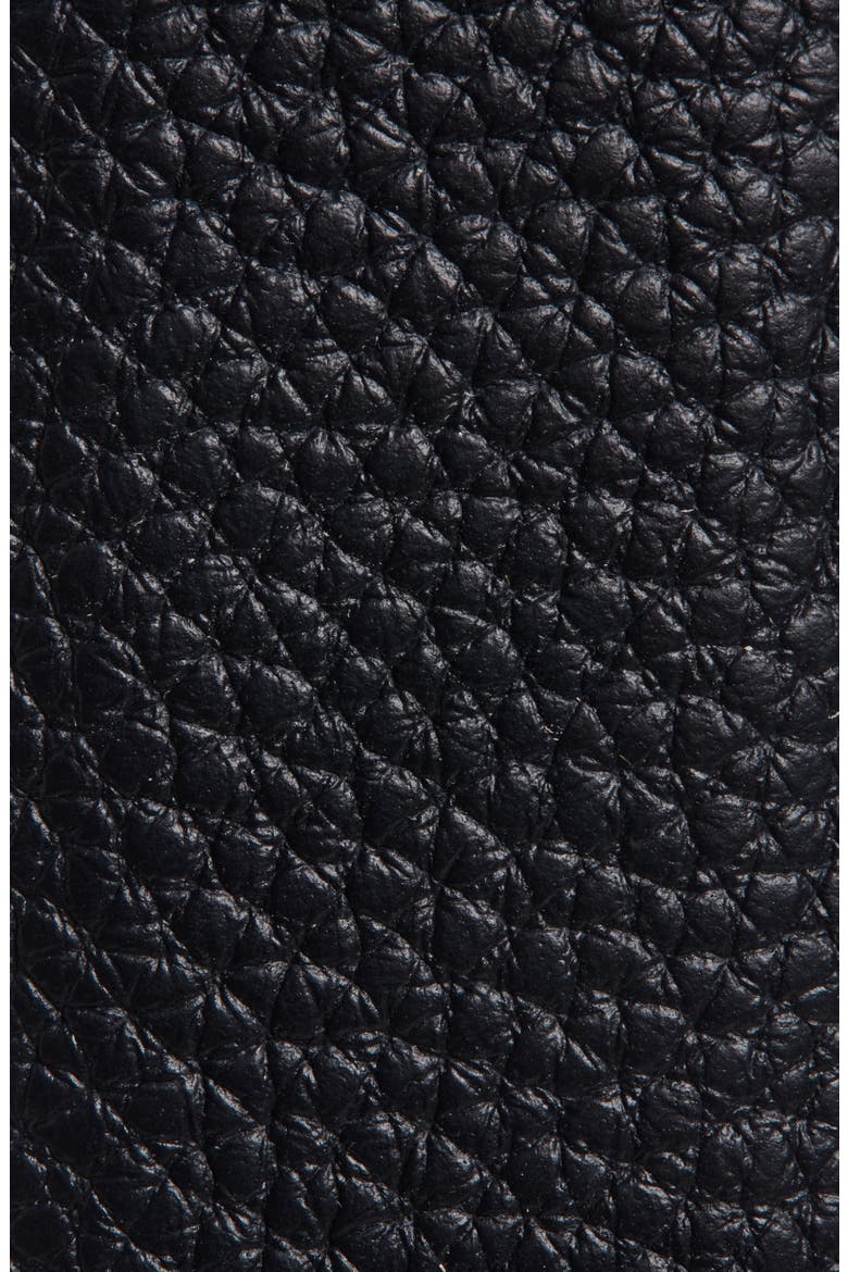 T Icon Reversible Grained Leather Belt, Alternate, color, DARK NAVY/ BLACK
