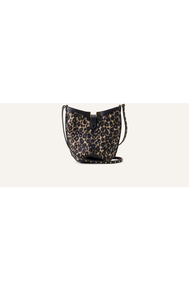 Lanvin Catch By Lanvin Small Raffia Bucket Bag, Alternate, color,