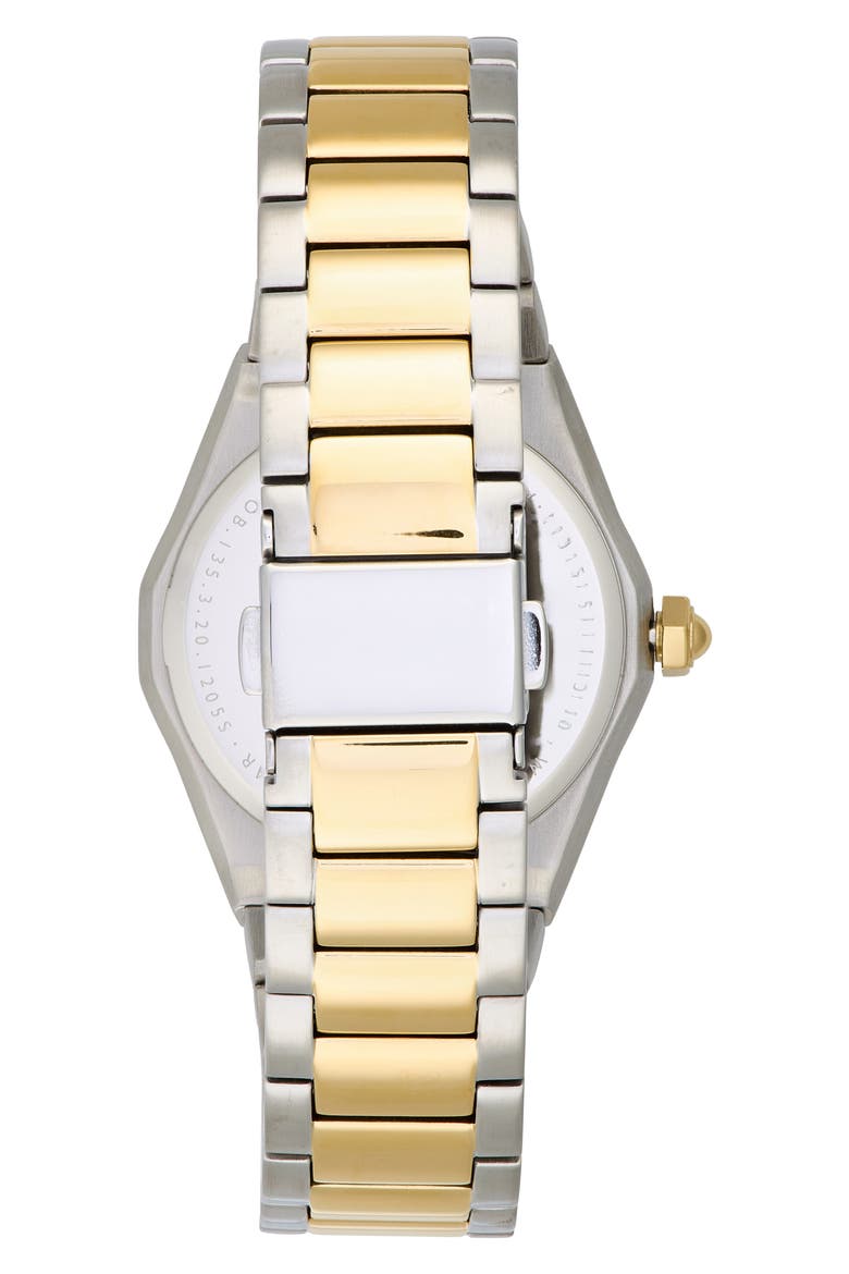Hexa Two-Tone Bracelet Watch, 33mm, Alternate, color, GOLD