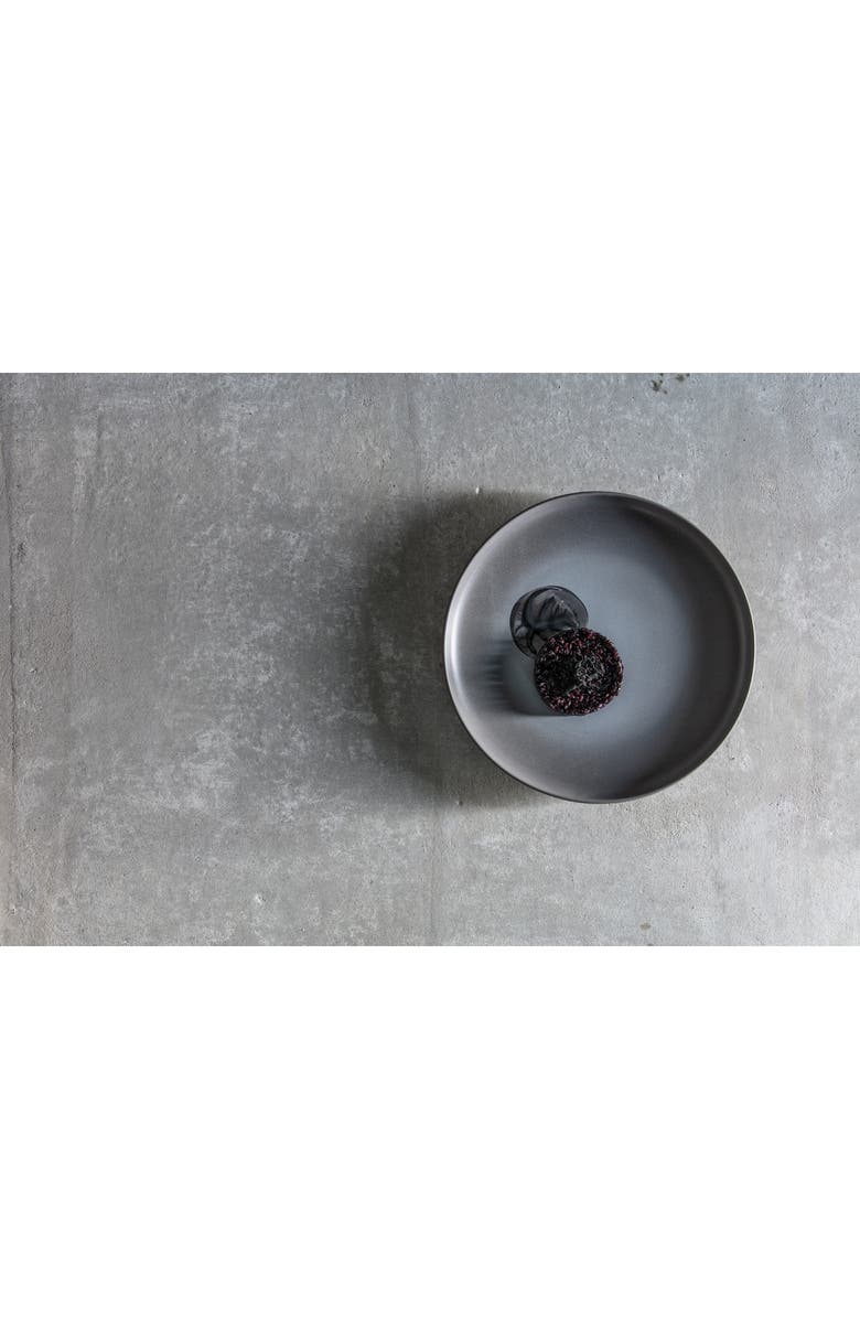 Fortessa Cloud Terre Set of 4 Hugo Plates, Alternate, color, Charcoal