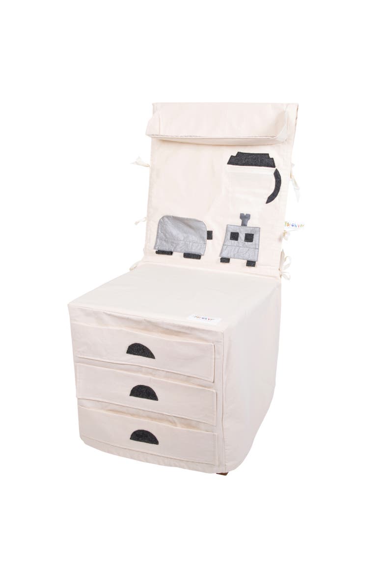 POPOHVER Pretend Kitchen Counter, Main, color, Off-White
