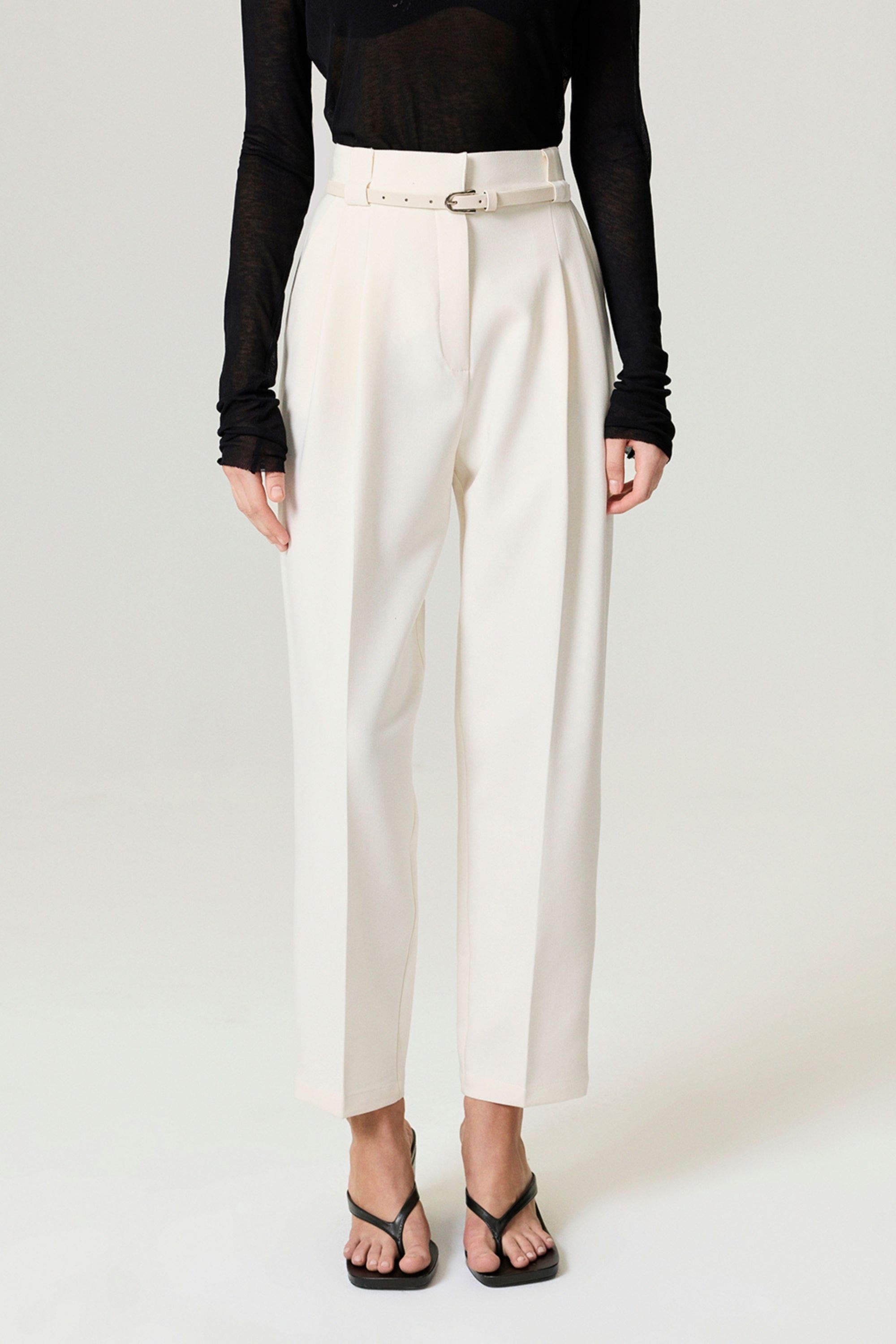 Belt Detailed Pants - image 3