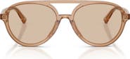 Jimmy Choo 55mm Pilot Sunglasses