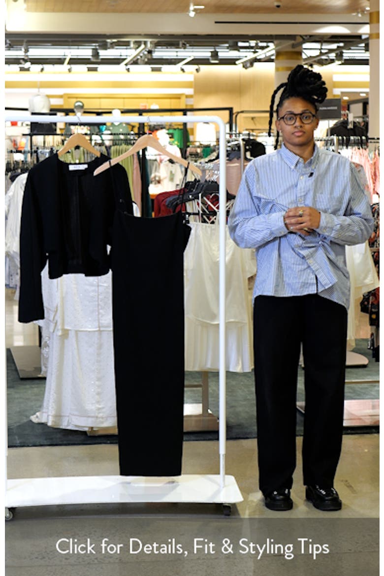 Long Sleeve Shrug & Ribbed Sweater Dress Set video