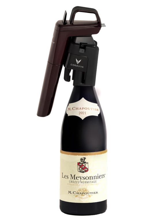 Coravin Timeless™ Six+ Wine By-the-glass Wine Preservation System In Black
