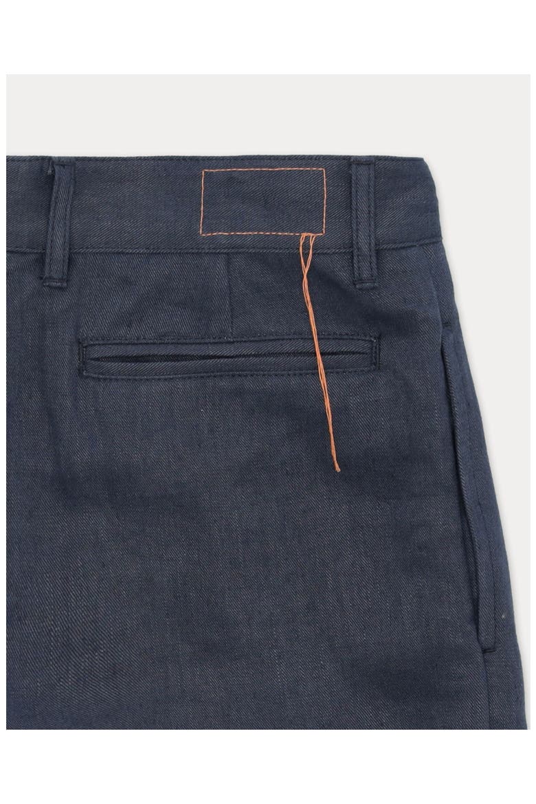 Newyork Pleated Linen Trousers, Alternate, color, Blue