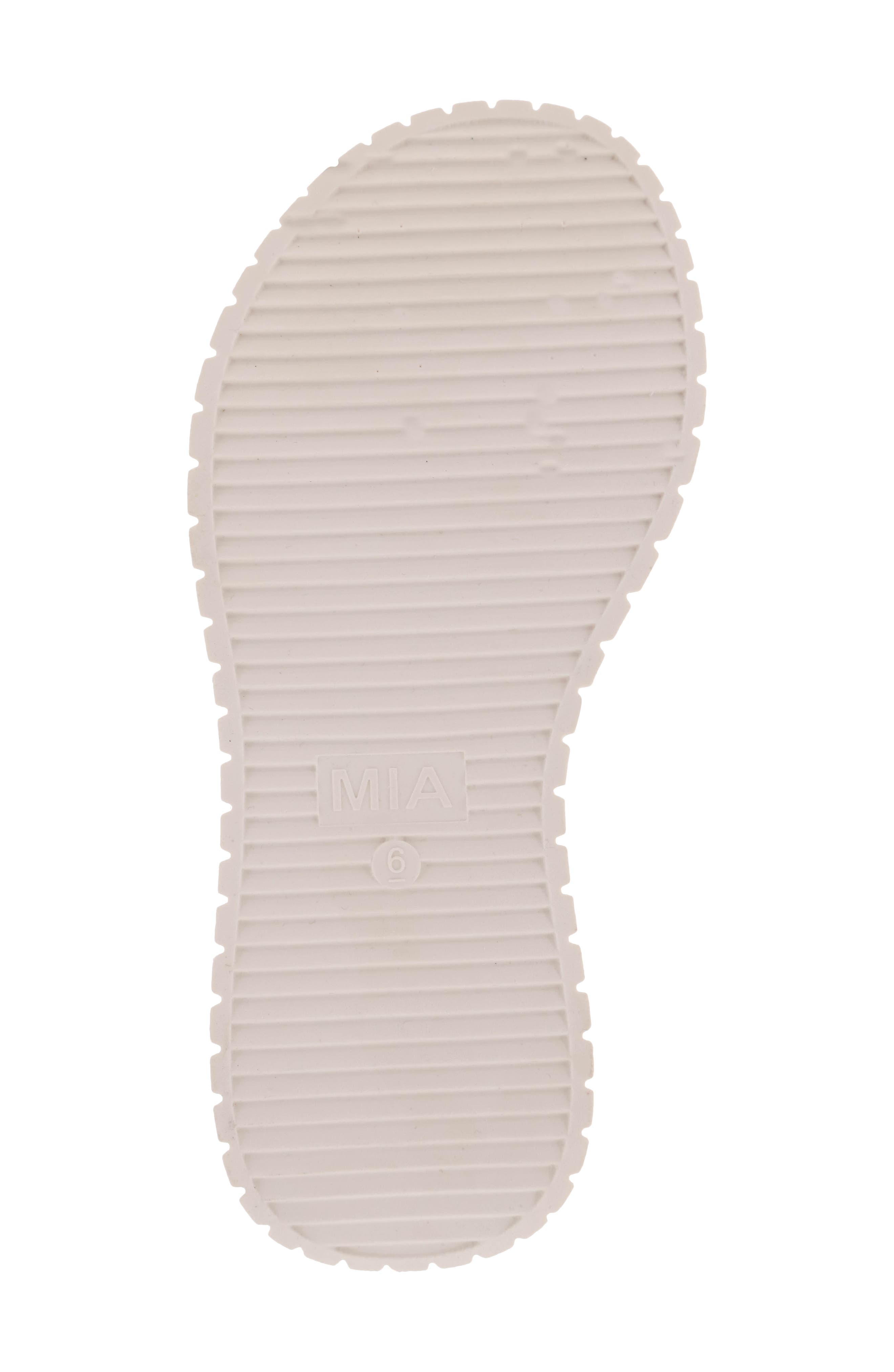 MIA Zamara Raffia Wedge Platform Sandal, Alternate, color, 