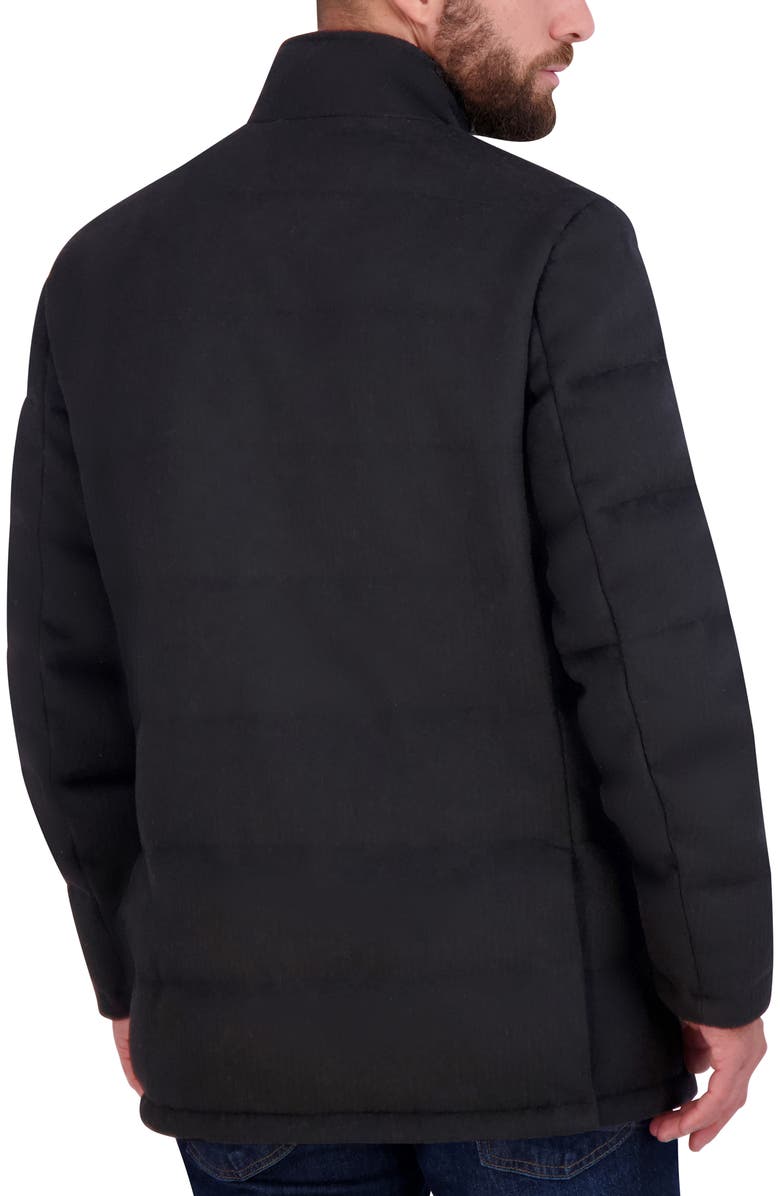 Cole Haan Padded Down Wool Blend Jacket, Alternate, color, 