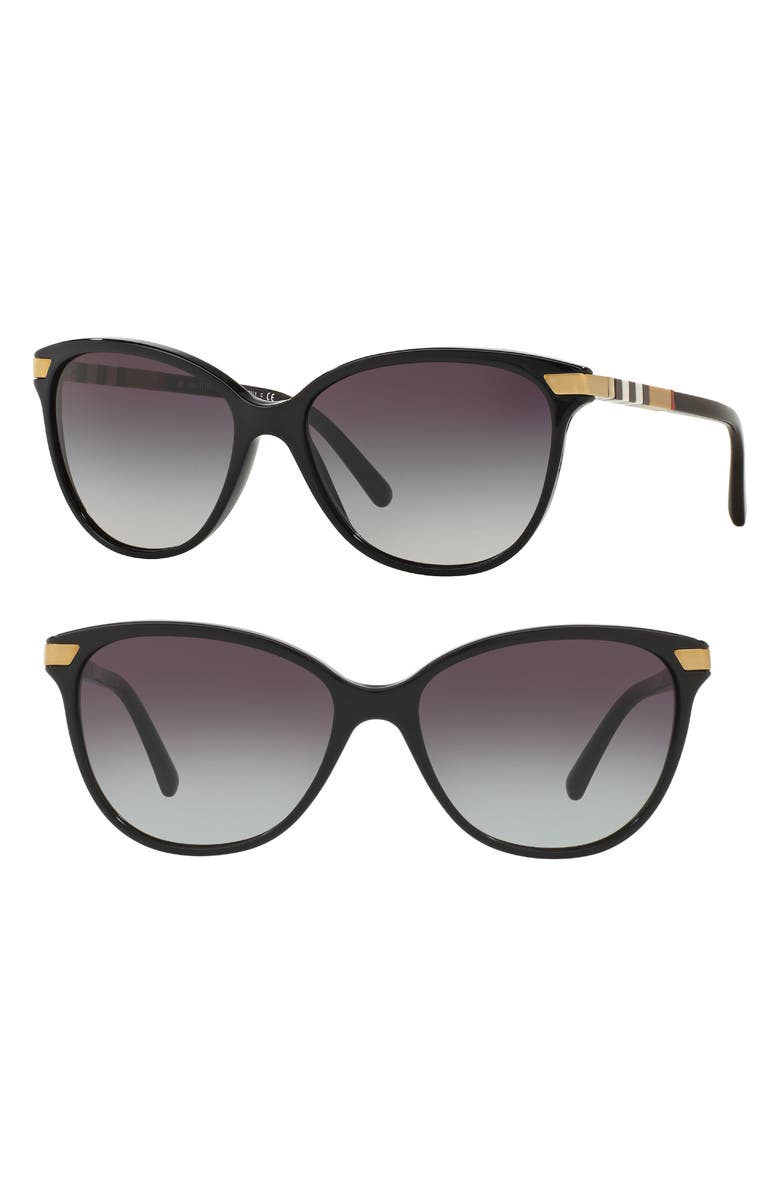Burberry 57mm Cat Eye Sunglasses, Main, color, 