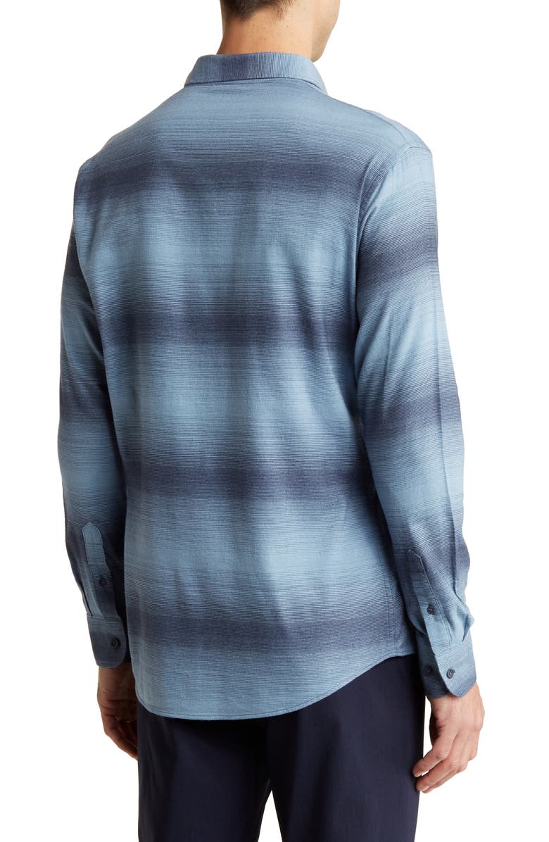 TravisMathew Good Luck Stripe Button-Down Shirt, Alternate, color,