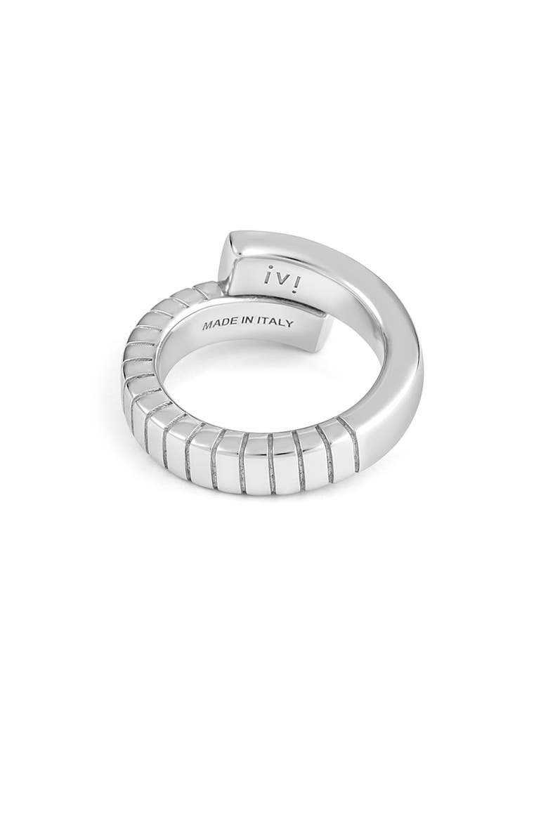 IVI Los Angeles Joia Slim Twist Ring, Alternate, color, Silver