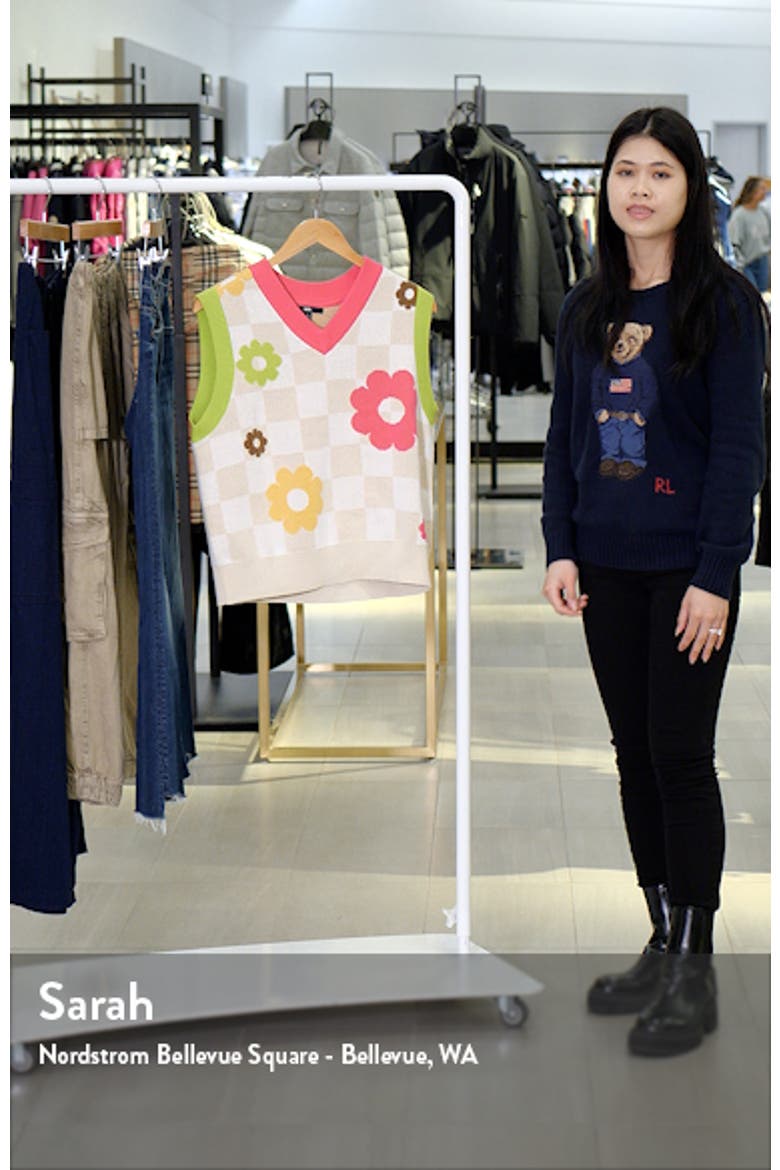 Stella Floral Sweater Vest video