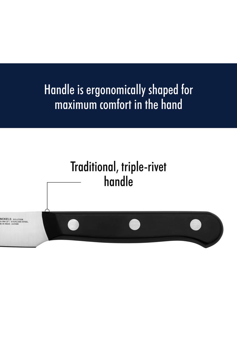 HENCKELS CUTLERY 7-Piece Knife Block Set, Alternate, color, Black