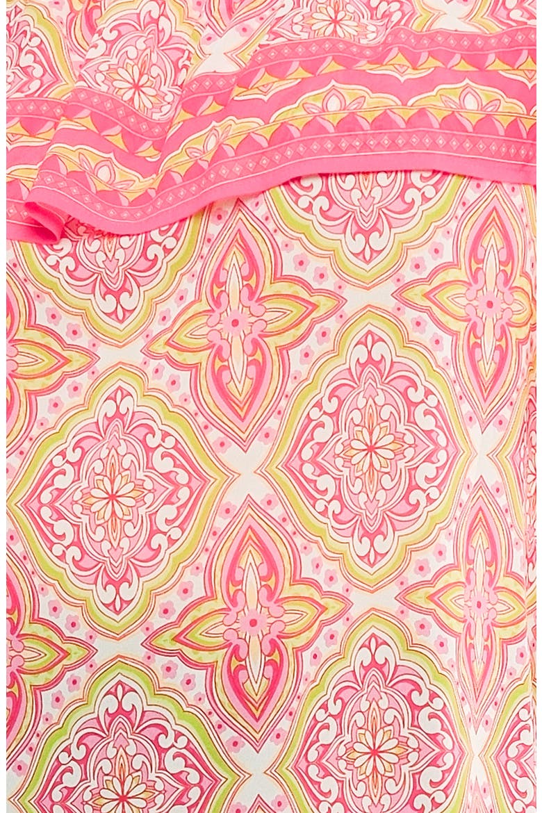 Off-the-Shoulder Top, Alternate, color, FUCHSIA LIME
