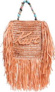 Kurt Geiger London Mini Kurt Fringe Tote