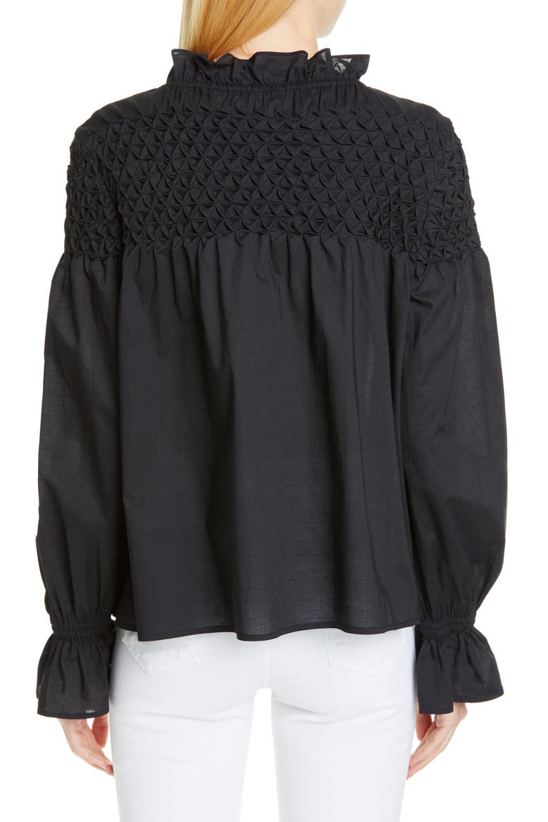 Majorelle Top, Alternate, color, BLACK