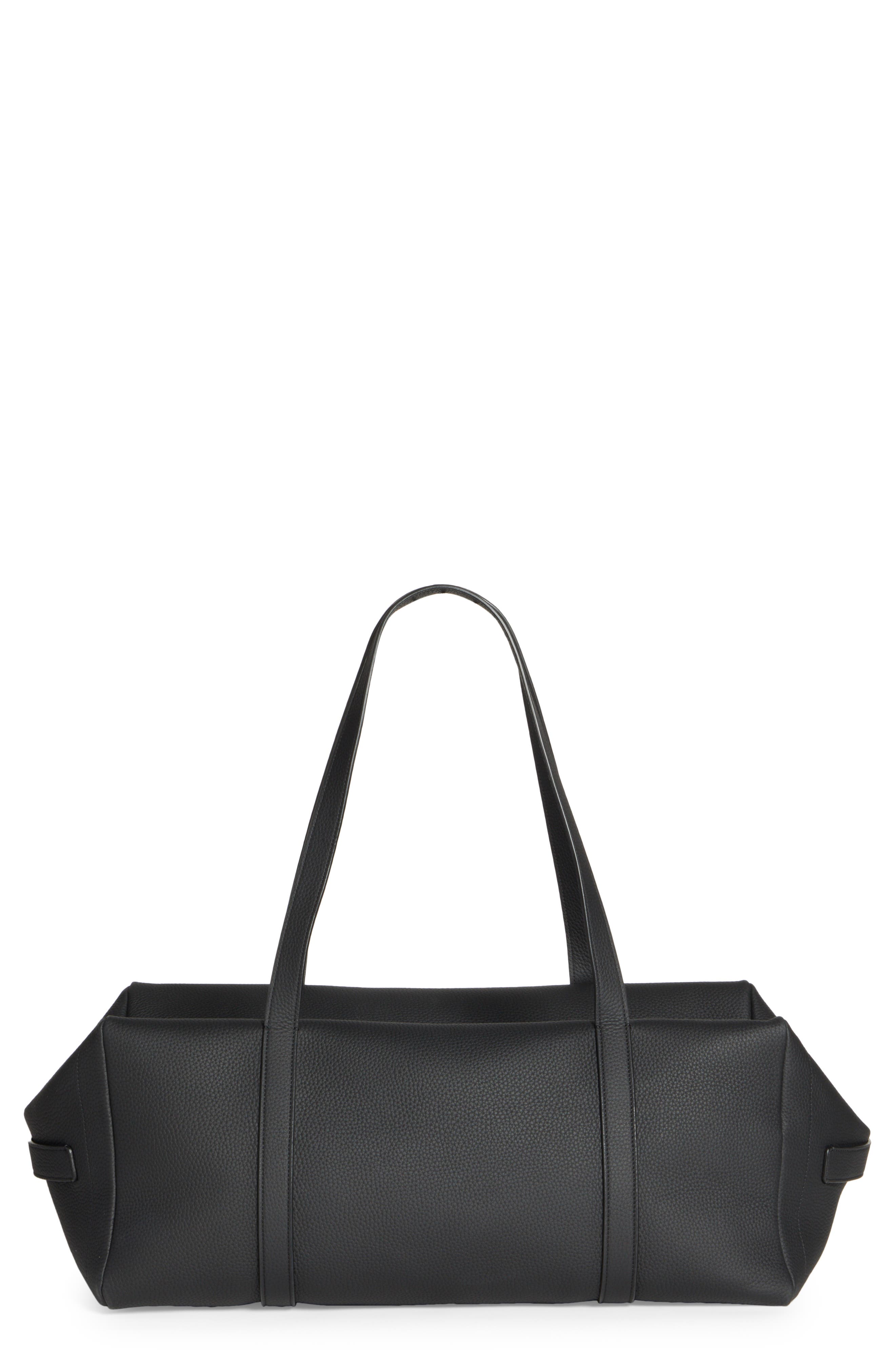 The Row Gio Leather Duffle Bag, Main, color, 