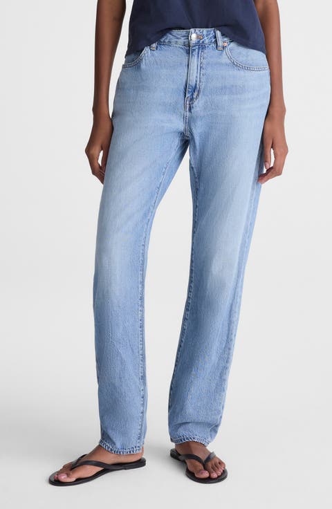 The Dean Easy Straight Airy Denim Jeans (Faded Horizon)