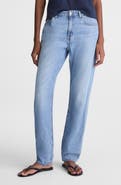 Madewell The Dean Easy Straight Airy Denim Jeans