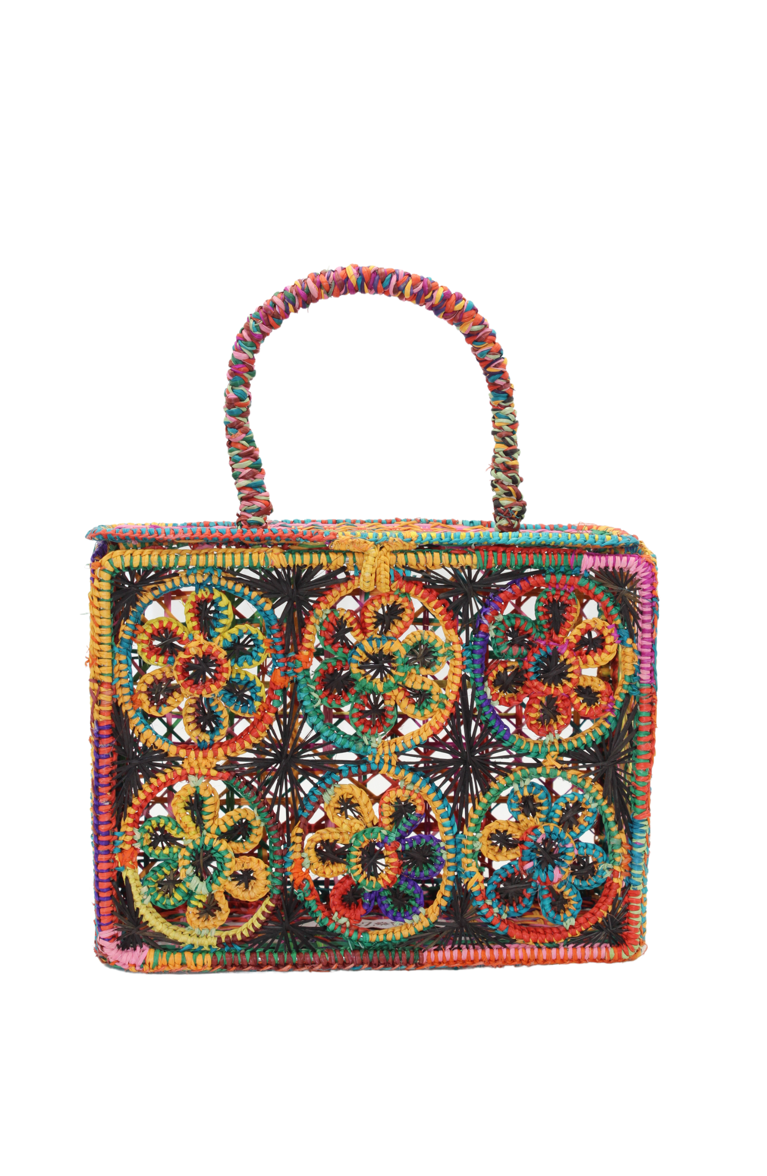 Amazónica Siena Handbag in Multi-Colored Floral 