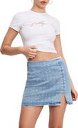 Good American Dolly Signature Super Stretch Baby Tee