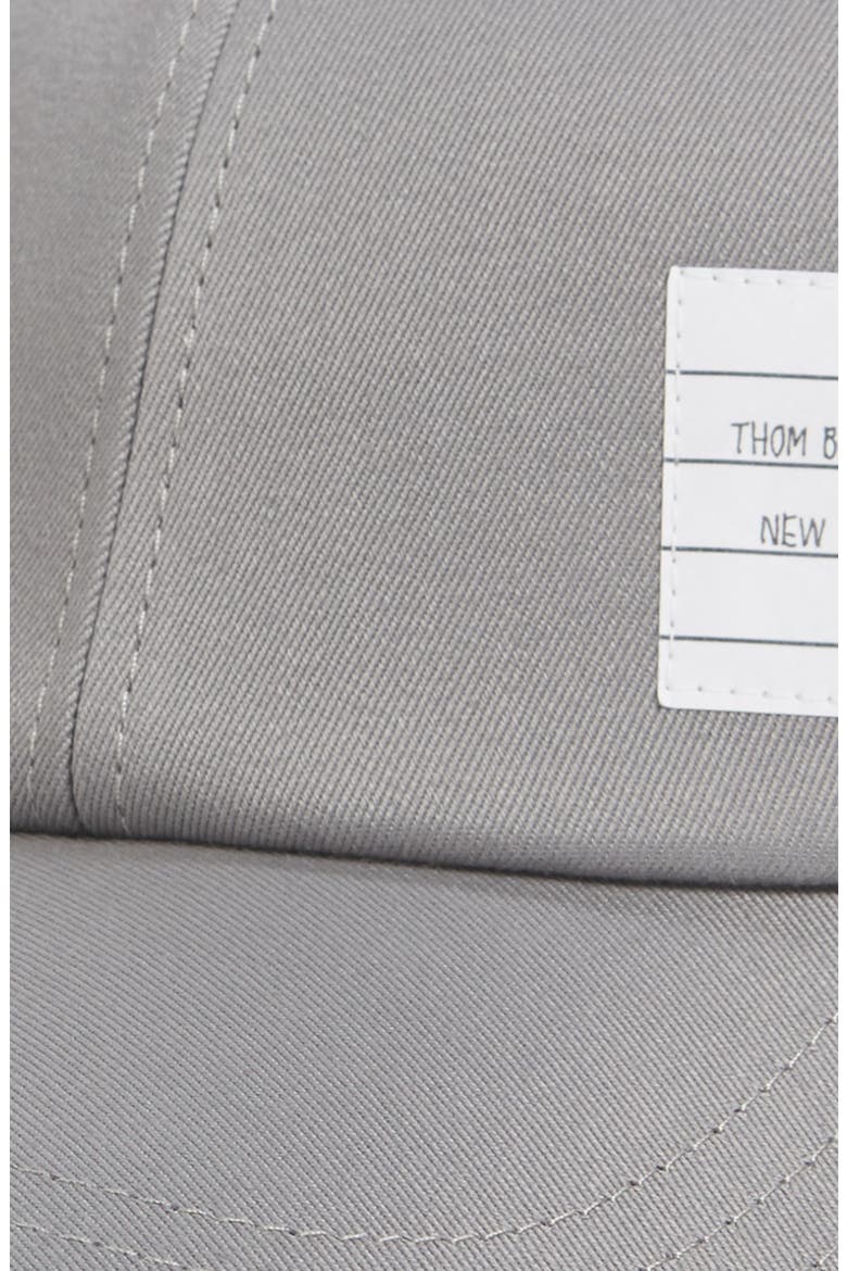 Twill Baseball Cap, Alternate, color, MED GREY