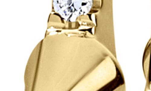 Maria Tash Tripe Spike Diamond Earring In Yellow Gold