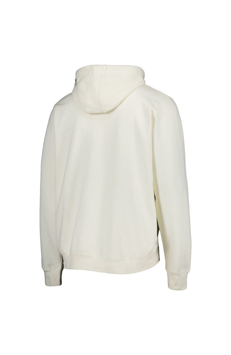 New Era Men's New Era Cream Tampa Bay Buccaneers Sideline Chrome Pullover Hoodie, Alternate, color, Cream