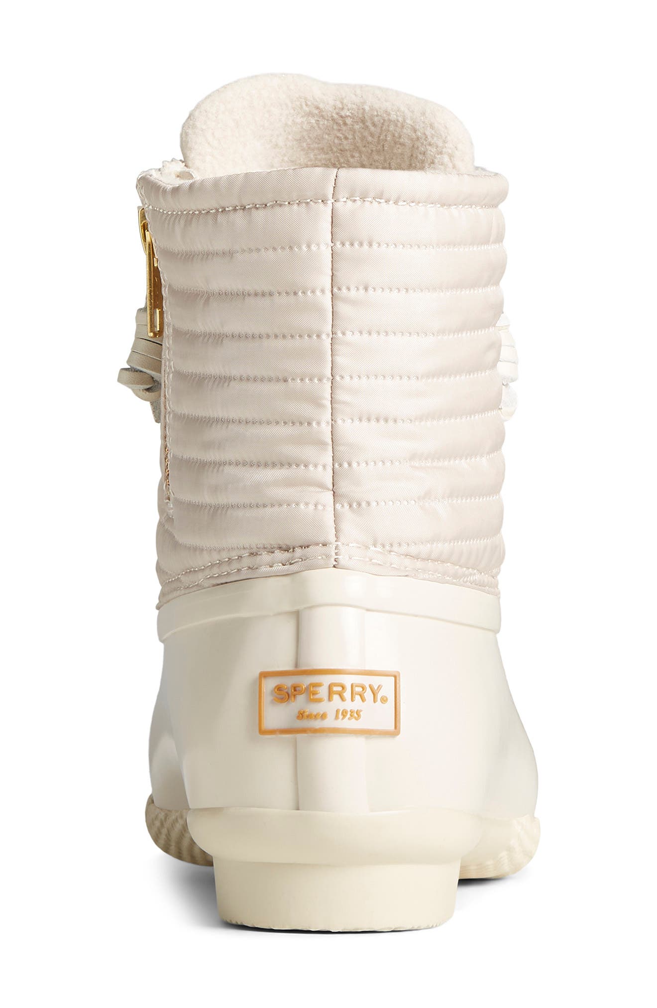 Saltwater Puff Water Resistant Duck Boot, Alternate, color, IVORY