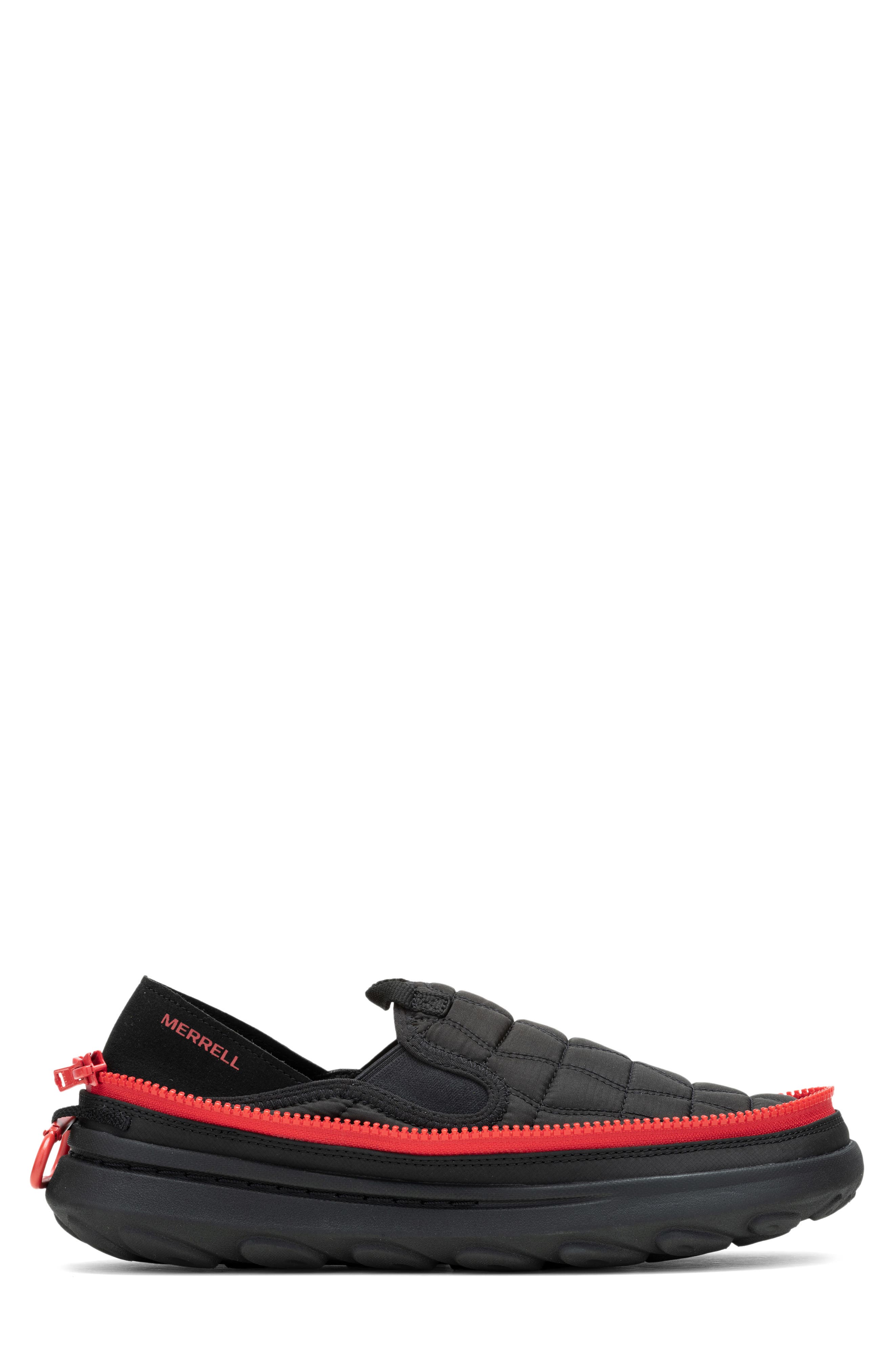 Hut 2 Packable Slip-On, Alternate, color, BLACK/ LAVA