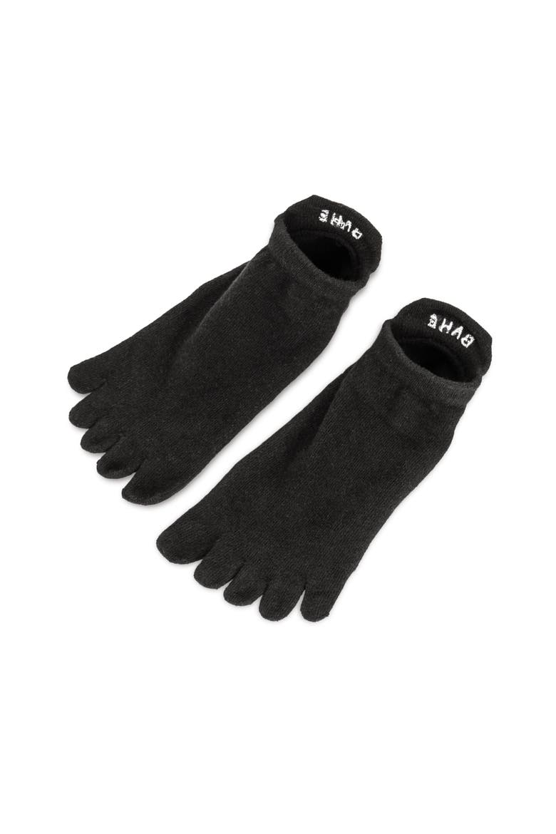 Studio Grippy Closetoe Socks, Alternate, color, Anthracite