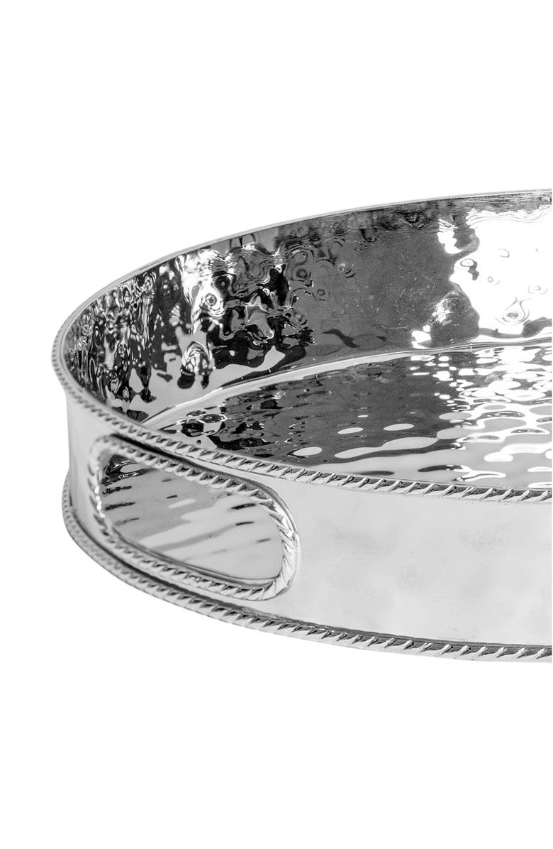 Juliska Graham Serving Tray, Alternate, color, Silver
