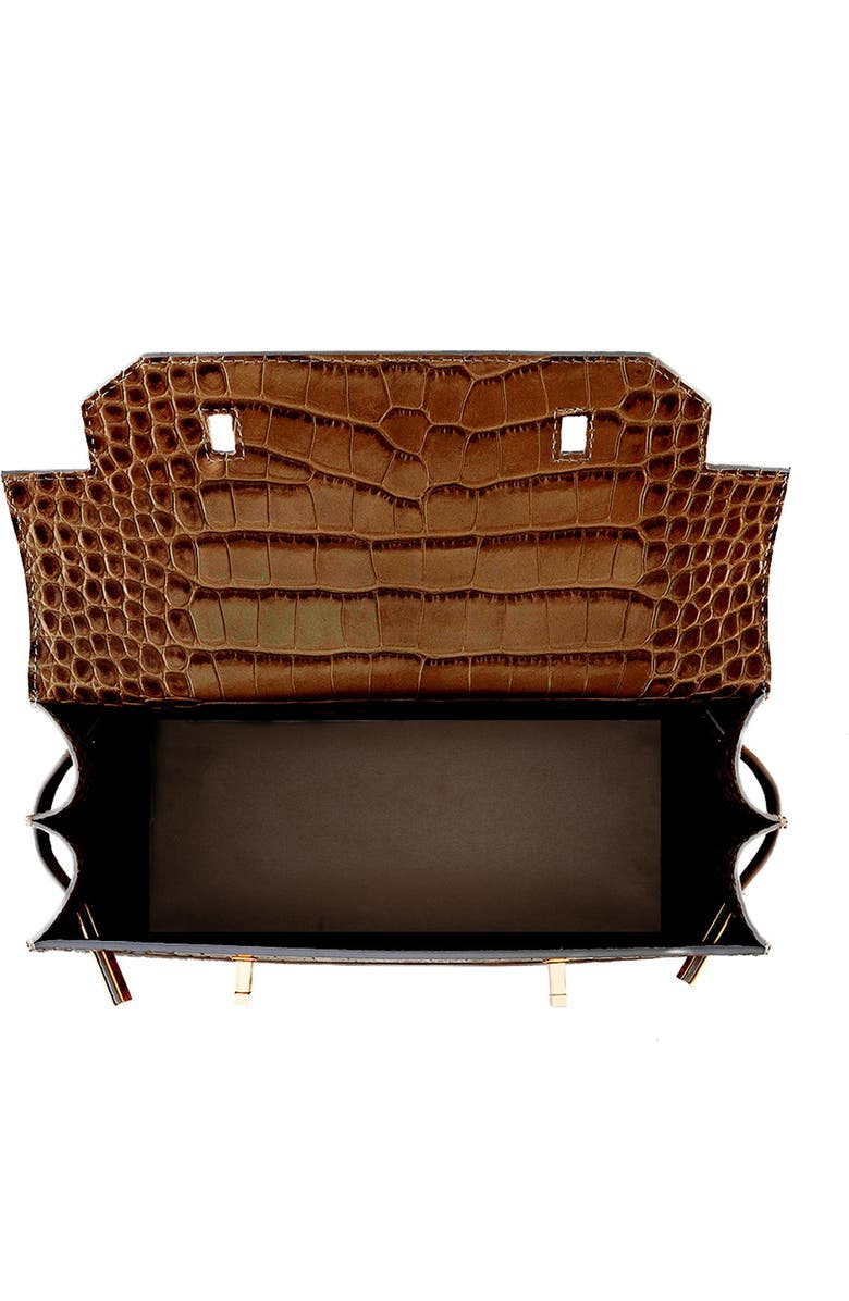 Teddy Blake Kim Croco 14", Alternate, color, Brown