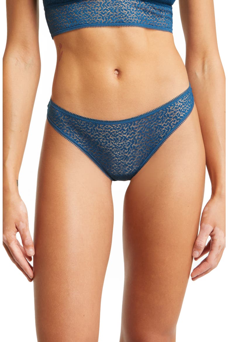 Modern Lace Thong, Main, color, POSEIDON