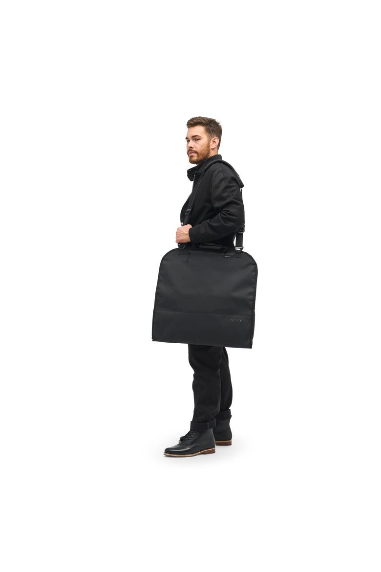 Water Resistant Travel Garment Bag, Alternate, color, Black