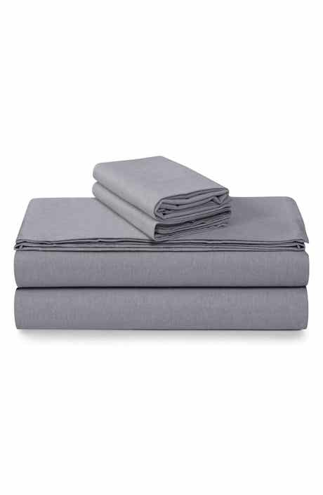 AZORES HOME Yarn Dyed Flannel Sheet Set