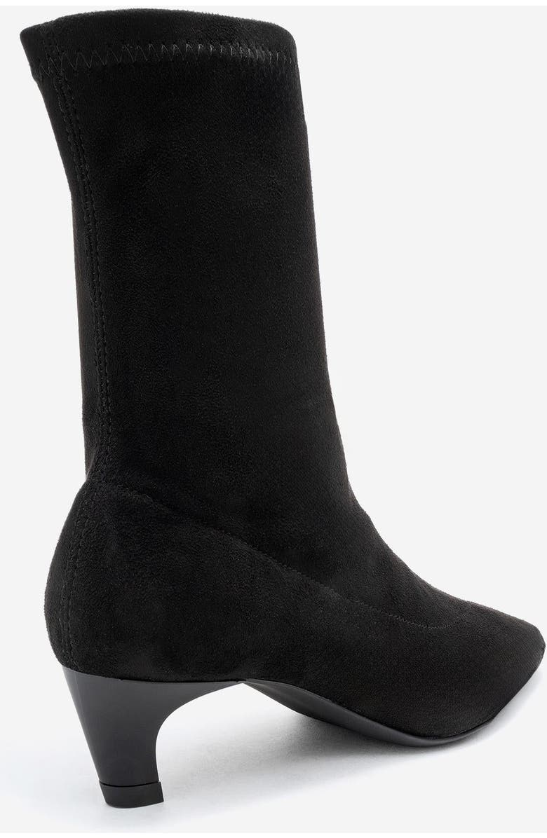 Prologue Shoes Alora Kitten Heel Boot, Alternate, color, Black Suede