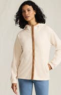 Lands' End Anyweather RainDefense Fleece Full Zip Jacket